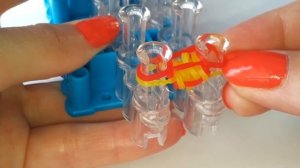 Красивый браслет из резинок РЫБИЙ ХВОСТ РАКЕТА