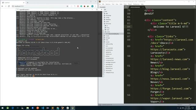 Laravel Vagrant Env. смотреть онлайн