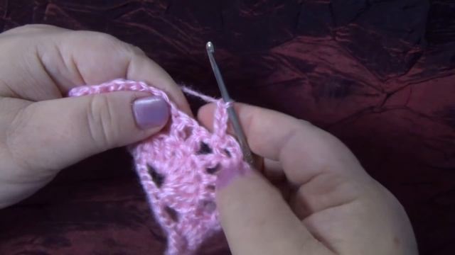 Ажурный шарф крючком. (лёгкий уровень сложности). МК. смотреть онлайн