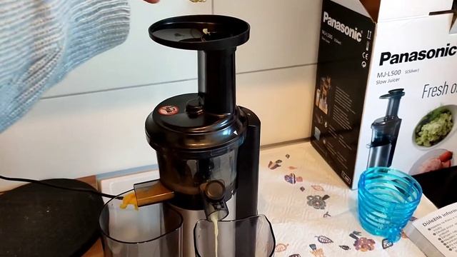 Wyciskarka do owoców Panasonic MJ-L500 смотреть онлайн