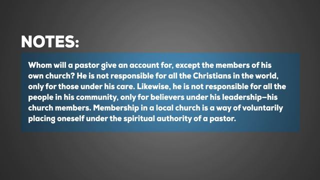 Why is church membership important? смотреть онлайн