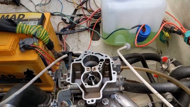 Почему большой расход??? Почему льёт первая камера??? Карбюратор Солекс. смотреть онлайн