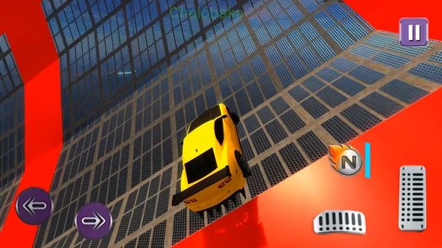 High Speed on GT Car Ramp Jumping (Ramp Car Jump Stunts) | Gameplay Android смотреть онлайн