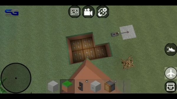 [Mini Block Craft] How to make hidden base .