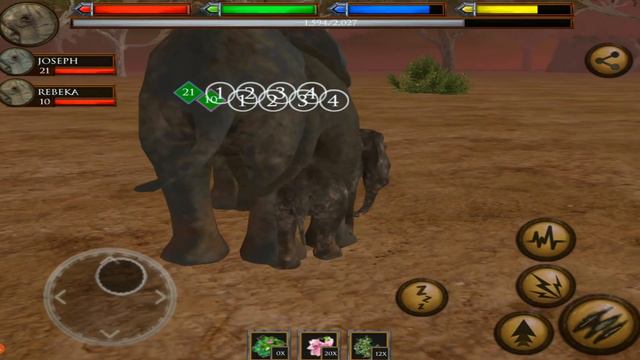 Elephant VS Dangerous Savanna, Ultimate Savanna Simulator смотреть онлайн