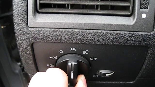 Ford front/rear fog lights switch смотреть онлайн