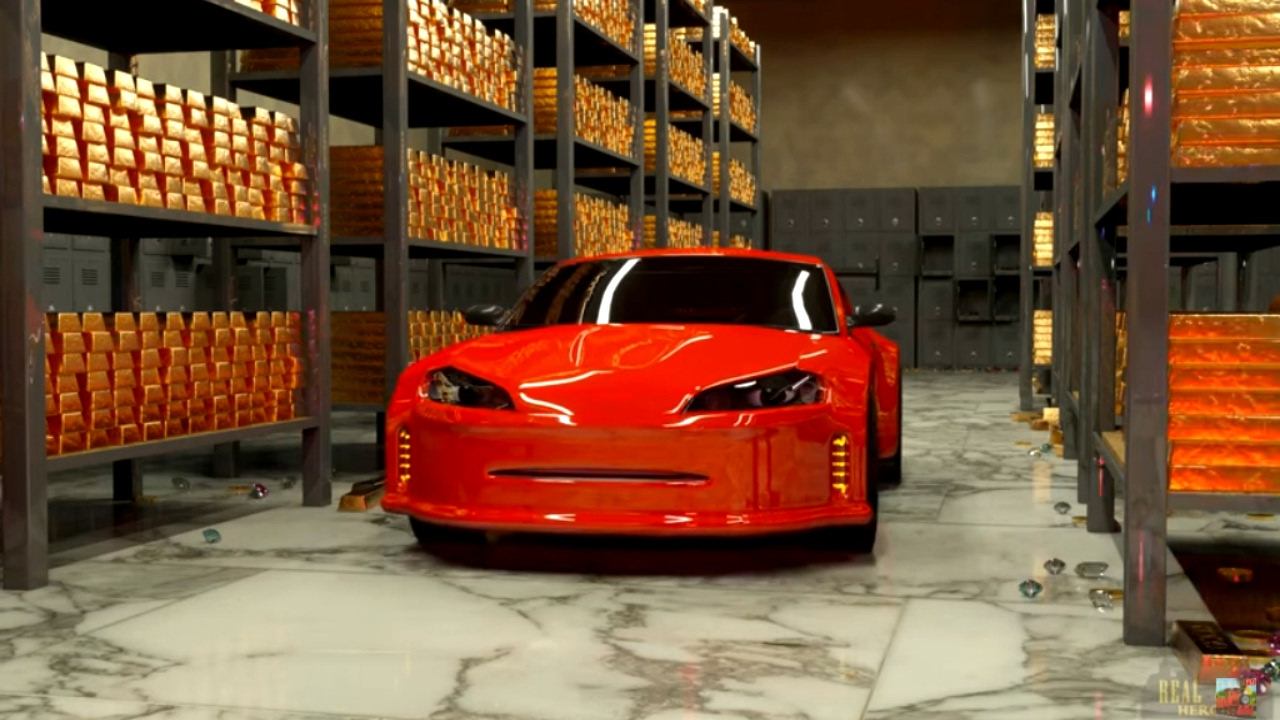 3D Мультики про машинки. Гонки машинок: Машины ловят грабителя. Машинки и гонки - мультфильм 3д смотреть онлайн