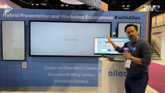 InfoComm 2023: Alleo Demos "Visual Twin" Display Use Case for Hybrid Experiences смотреть онлайн