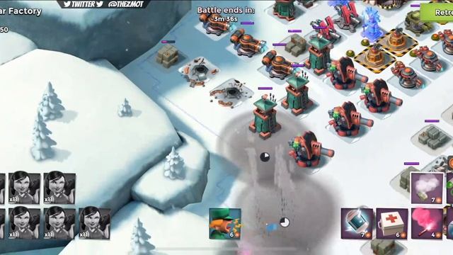 Boom Beach - (HQ18) War Factory Unboosted - Sept 26/2019 смотреть онлайн