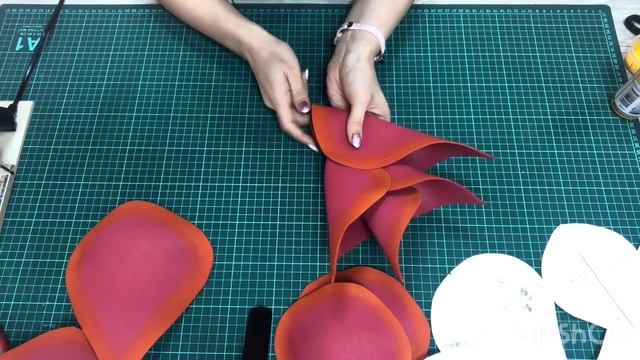 Vriesea - ЭКЗОТИЧЕСКИЙ ЦВЕТОК. Бесплатный мастер-класс от Olneva Decor смотреть онлайн