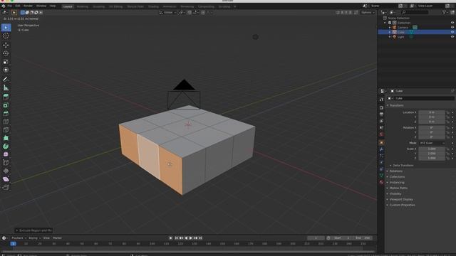 Beginners Blender 3D: Tutorial 5 - Modelling in Edit Mode - Blender 2.82 смотреть онлайн