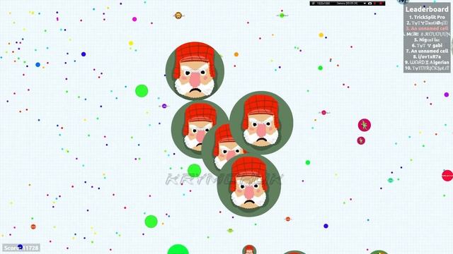 Agar.io - Такие боты что приятно ловить смотреть онлайн