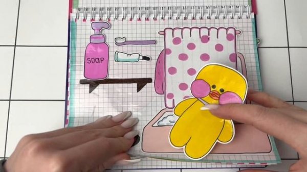 [?paper diy?] Makeup | My paper play book part.1 | asmr | 종이놀이