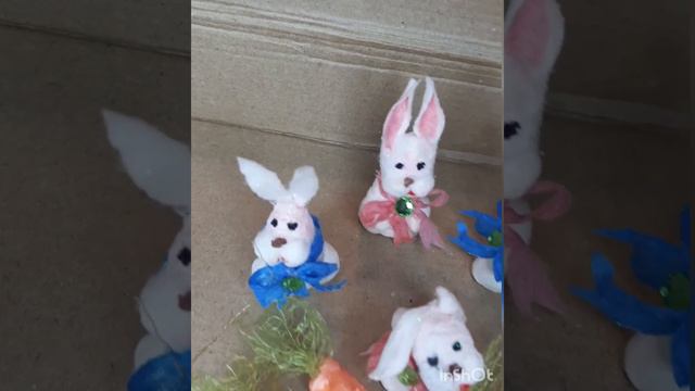 Символ 2023 года из ваты. смотреть онлайн