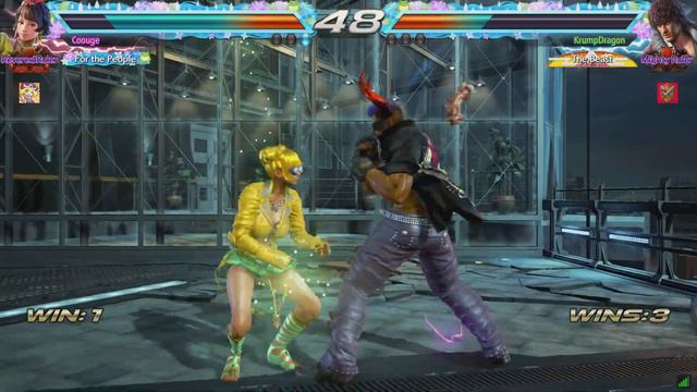 3850 - Tekken 7 - Coouge (Josie) vs KrumpDragon (Miguel) смотреть онлайн