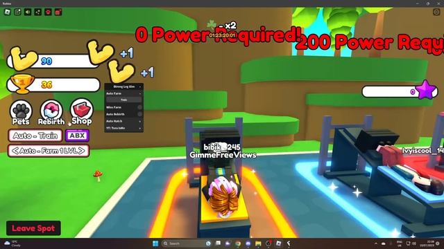 [OP] ROBLOX Strong Leg Simulator Script Gui | Auto Farm, Hatch Eggs, Inf Strength and More! PASTEBI смотреть онлайн
