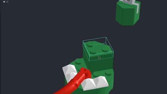 [LEGO + ROBLOX] Making a big Green Rainbow Friend! смотреть онлайн