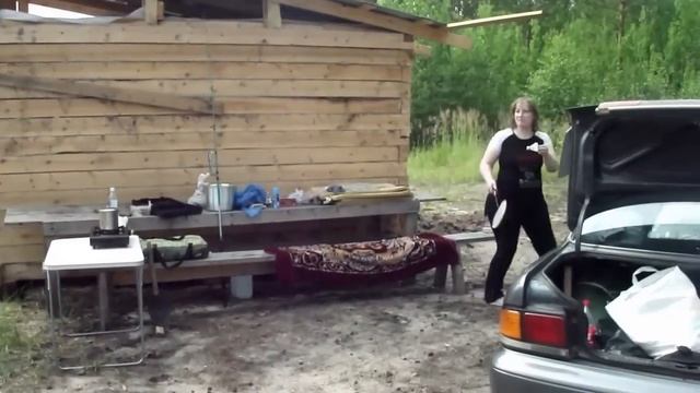 Рыбалка,готовим еду,отдыхаем. смотреть онлайн