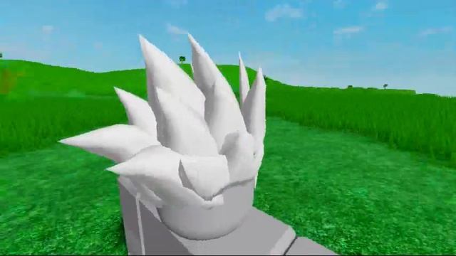 Roblox Tall White Spiky Anime Hair смотреть онлайн