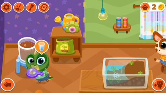 Bubbu School 5. Урок Биологии о том что будет если не мыть руки. смотреть онлайн