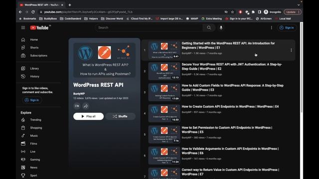 Let's Learn WordPress REST API смотреть онлайн