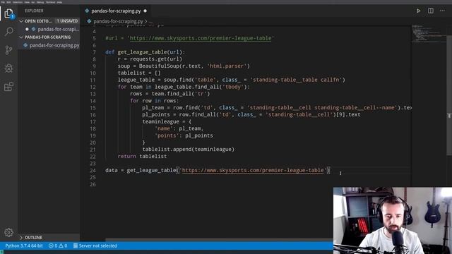 Python Web scraping - Script to CSV or Excel смотреть онлайн