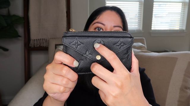 LOUIS VUITTON RECTO VERSO WALLET WEAR & TEAR REVIEW | EMPREINTE LEATHER | 1 YR UPDATE смотреть онлайн