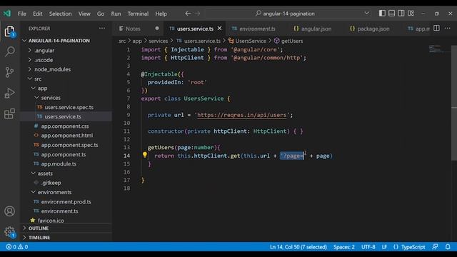 Serverside Pagination in Angular | Angular 14 | Angular Tamil Tutorial for Beginners смотреть онлайн