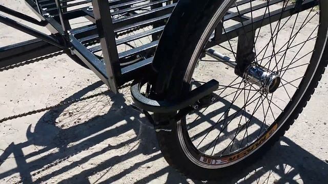 Трехколесный грузовой велосипед \ велорикша \ трайк \ трицикл - ФЛП Рымар смотреть онлайн