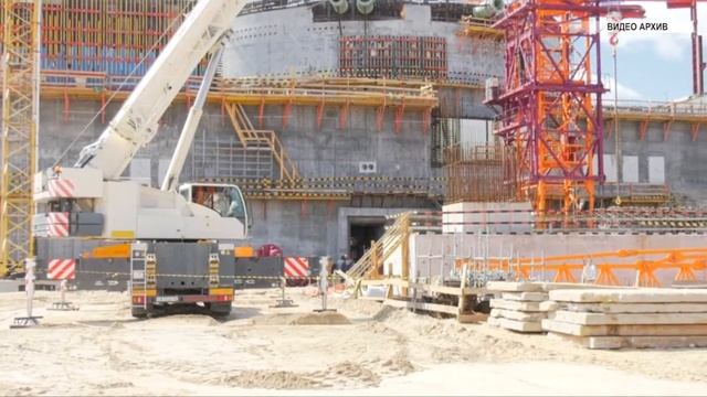 На Курской АЭС — 2 сооружают внутреннюю защитную оболочку смотреть онлайн