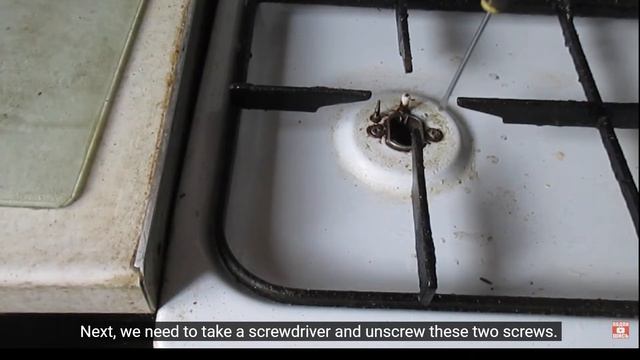 The burner of the gas stove does not burn, disassembly and cleaning. смотреть онлайн