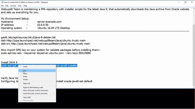 How to Install JAVA 9 JDK9 on Debian & Linux Via PPA смотреть онлайн