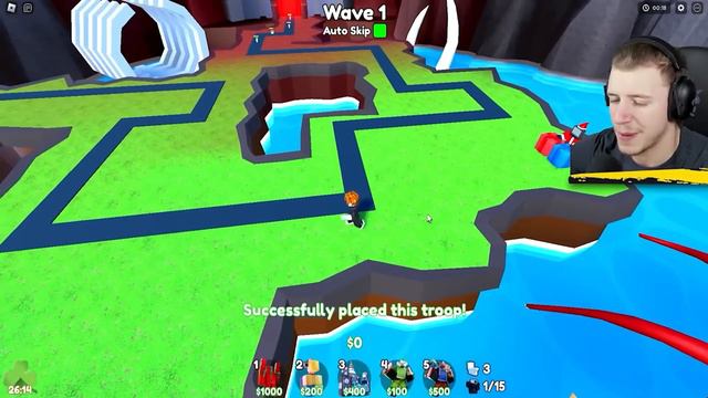 Von NOOB zu PRO ohne ROBUX in Toilet Tower Defense смотреть онлайн