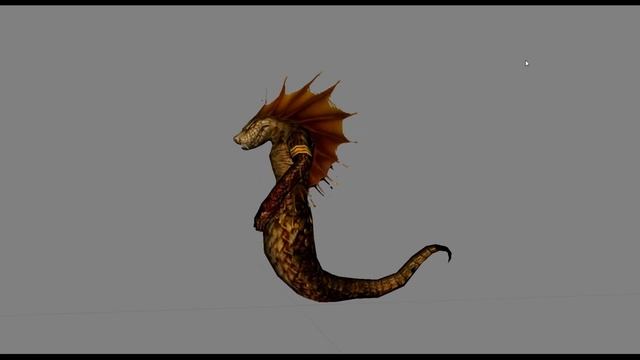 Fuscus Naga mob - Midgard Rising 3D NFT MMORPG смотреть онлайн
