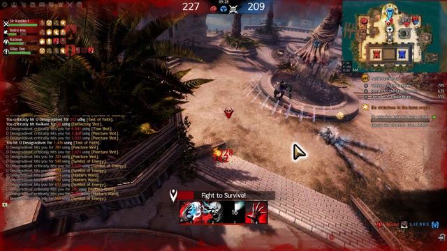 Guild Wars 2 power dragon hunters pvp game play (roamer style) смотреть онлайн