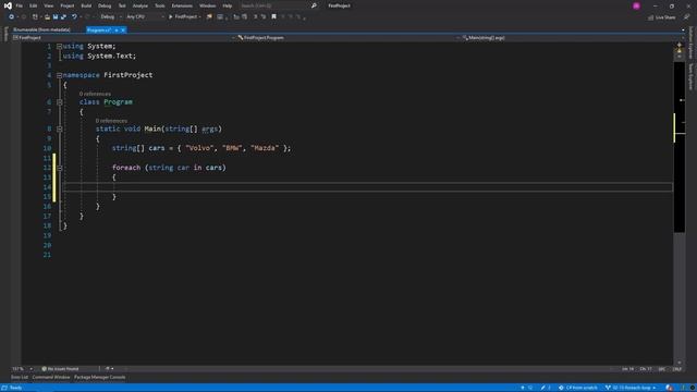 C# From Scratch - 02.13 Foreach loop смотреть онлайн