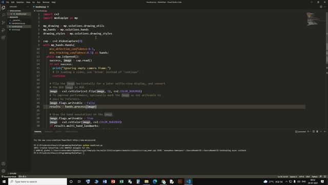 Easy Hand Tracking using Python-openCV & MediaPipe Module | Google MediaPipe смотреть онлайн