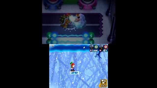 Mario & Luigi: Bowser's Inside Story 3DS - Walkthrough Part 13 Airway & Dark Star Boss Fight смотреть онлайн