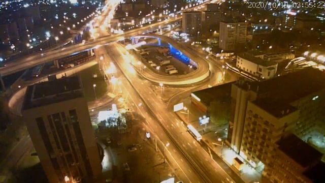 Москва - Нижегородская улица - веб камера 19.10.2020, 00:56