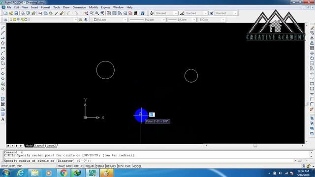 #5 | How to use Circle Command (All 6 method) in AutoCAD | Circle command | URDU/HINDI смотреть онлайн