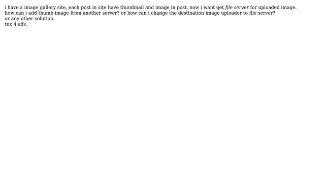 Wordpress: adding image to post thumbnail from another server смотреть онлайн