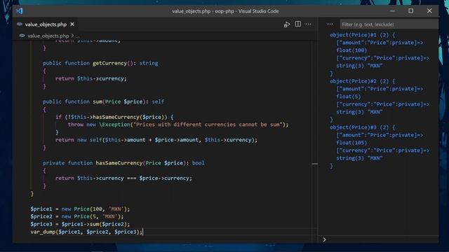 08 - POO con PHP: Value Objects смотреть онлайн