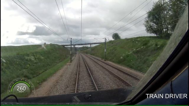4K Cabride Entre Marne La Vallée Et Lyon Part Dieu En TGV Réseau