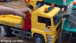 BRUDER Spielzeug BEST Children PLAY ✅ Bruder toys Trucks, Concrete Mixer, Excavators, Tractor
