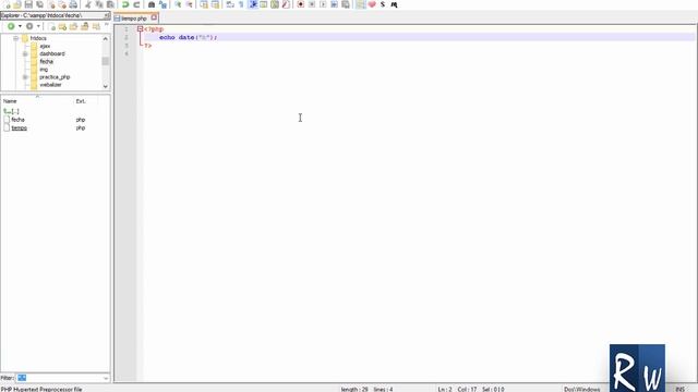 Función date de PHP para el manejo de tiempo смотреть онлайн