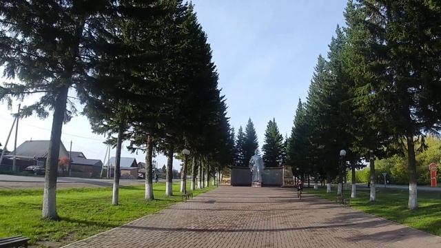 Мемориал участникам ВОВ в поселке Муромцево Омской области/Memorial in the Omsk region смотреть онлайн