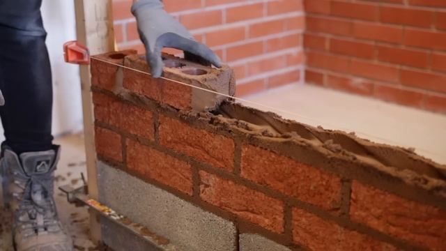 How To Lay Bricks For Beginners Using A Line