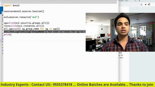 Delete unused security groups from AWS account using Boto3 API python смотреть онлайн