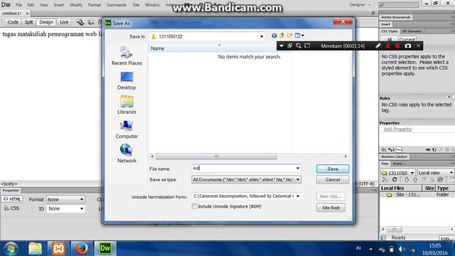 membuat index.php dengan dreamweaver смотреть онлайн