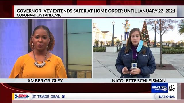 Gov. Ivey extends Safer at Home order until Jan. 22, 2021 смотреть онлайн